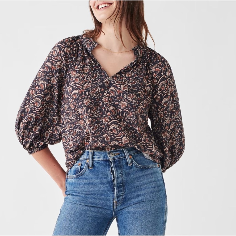 Faherty Portia Top Size XS